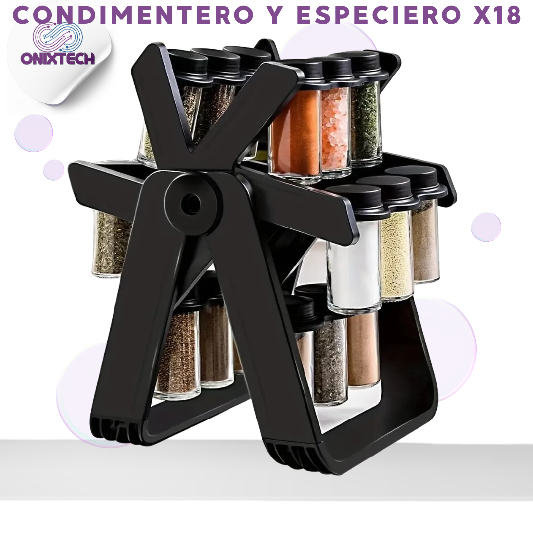 CONDIMENTERO Y ESPECIERO X18 COMPAT.